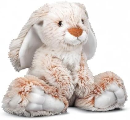 Cuddleluna Bunny Plush Stuffed Animal with Floppy Ears, Toddler Toy 3+