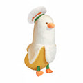 Cuddleluna Banana Duck Plush Pillow, 12 Inches