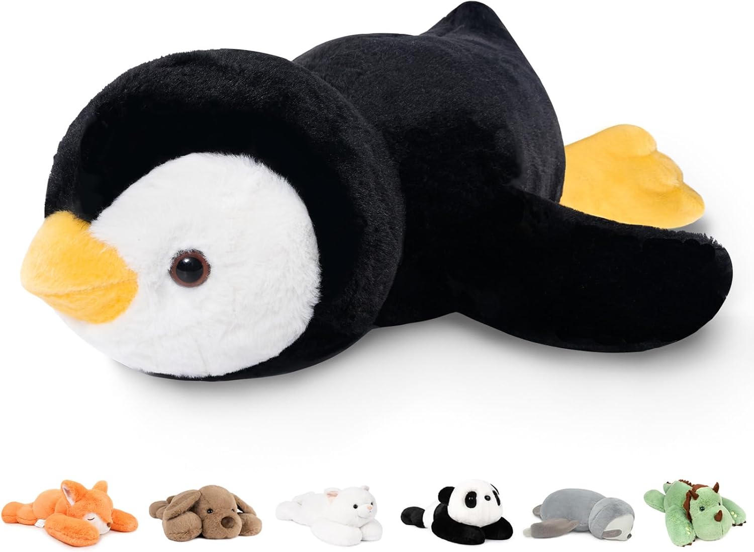 Cuddleluna Weighted Puppy Plush Body Pillow, 15 Inches