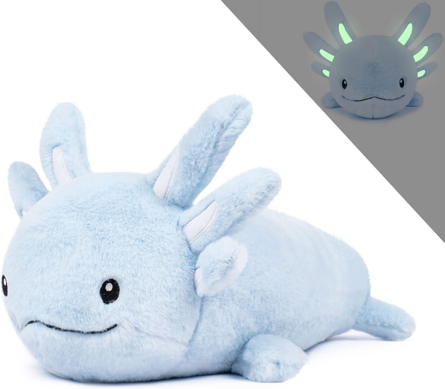 Cuddleluna Weighted Puppy Plush Body Pillow, 15 Inches