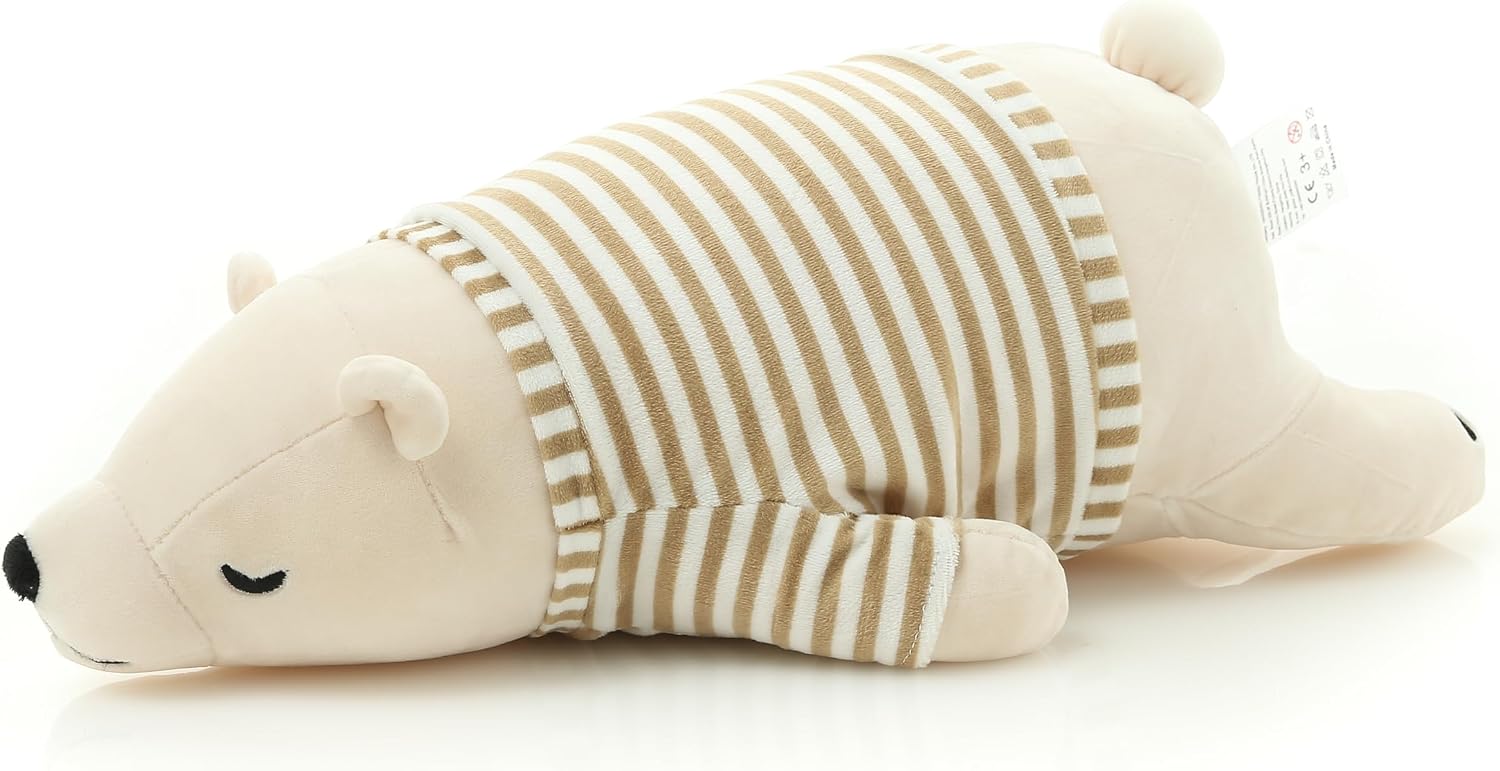 Cuddleluna Weighted Puppy Plush Body Pillow, 15 Inches