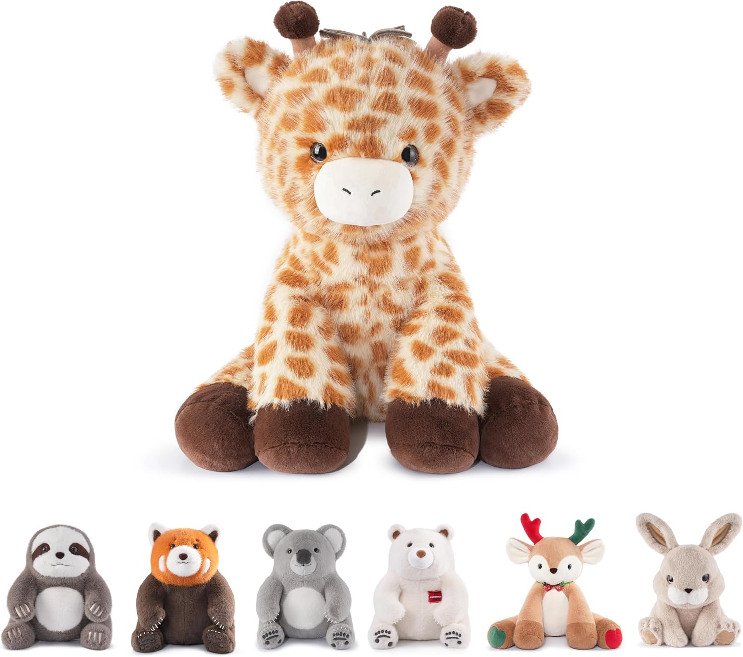 Cuddleluna Weighted Puppy Plush Body Pillow, 15 Inches
