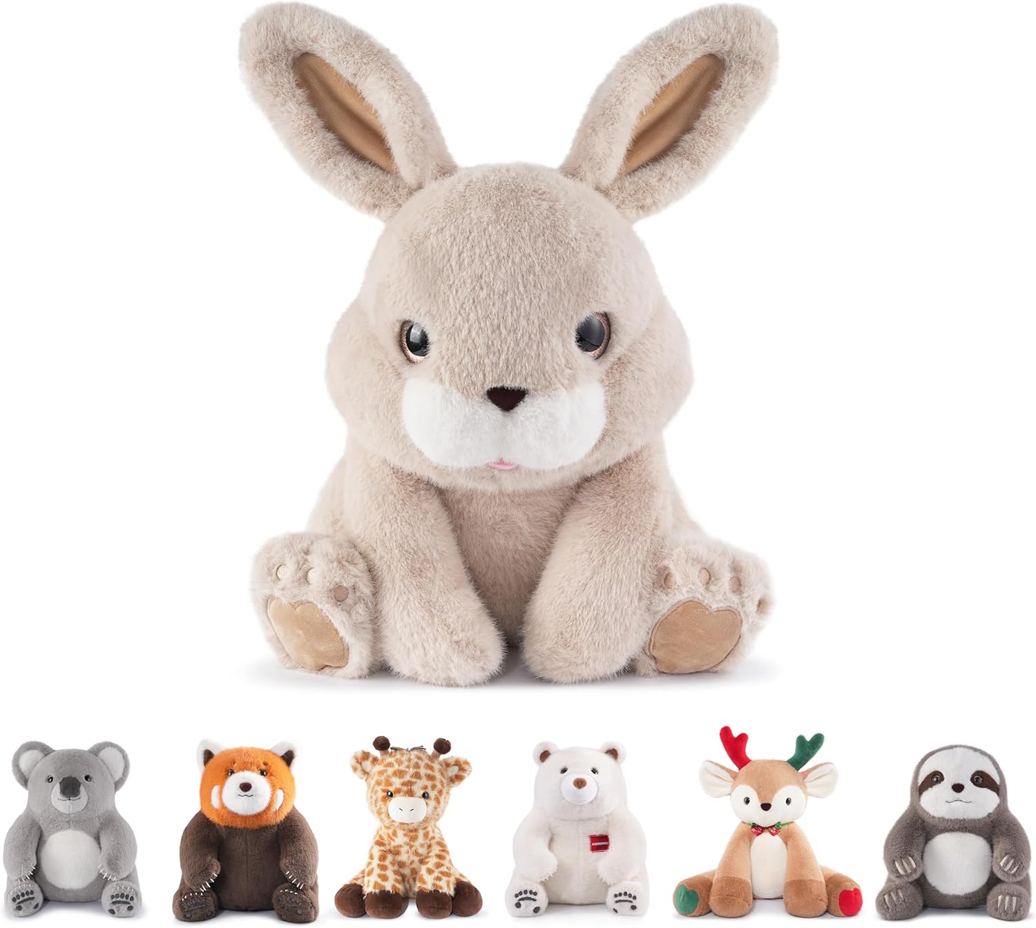 Cuddleluna Weighted Puppy Plush Body Pillow, 15 Inches