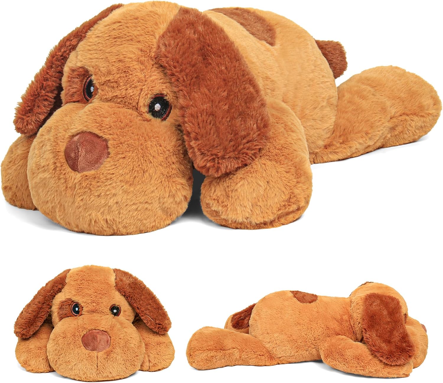 Cuddleluna Weighted Panda Plush Pillow, 24 Inches