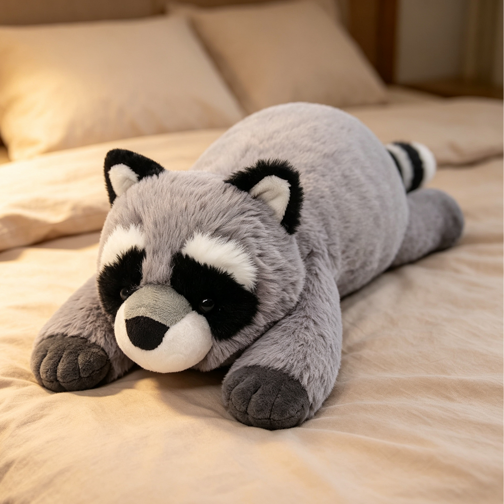 Cuddleluna Weighted Raccoon Plush Stuffed Animal
