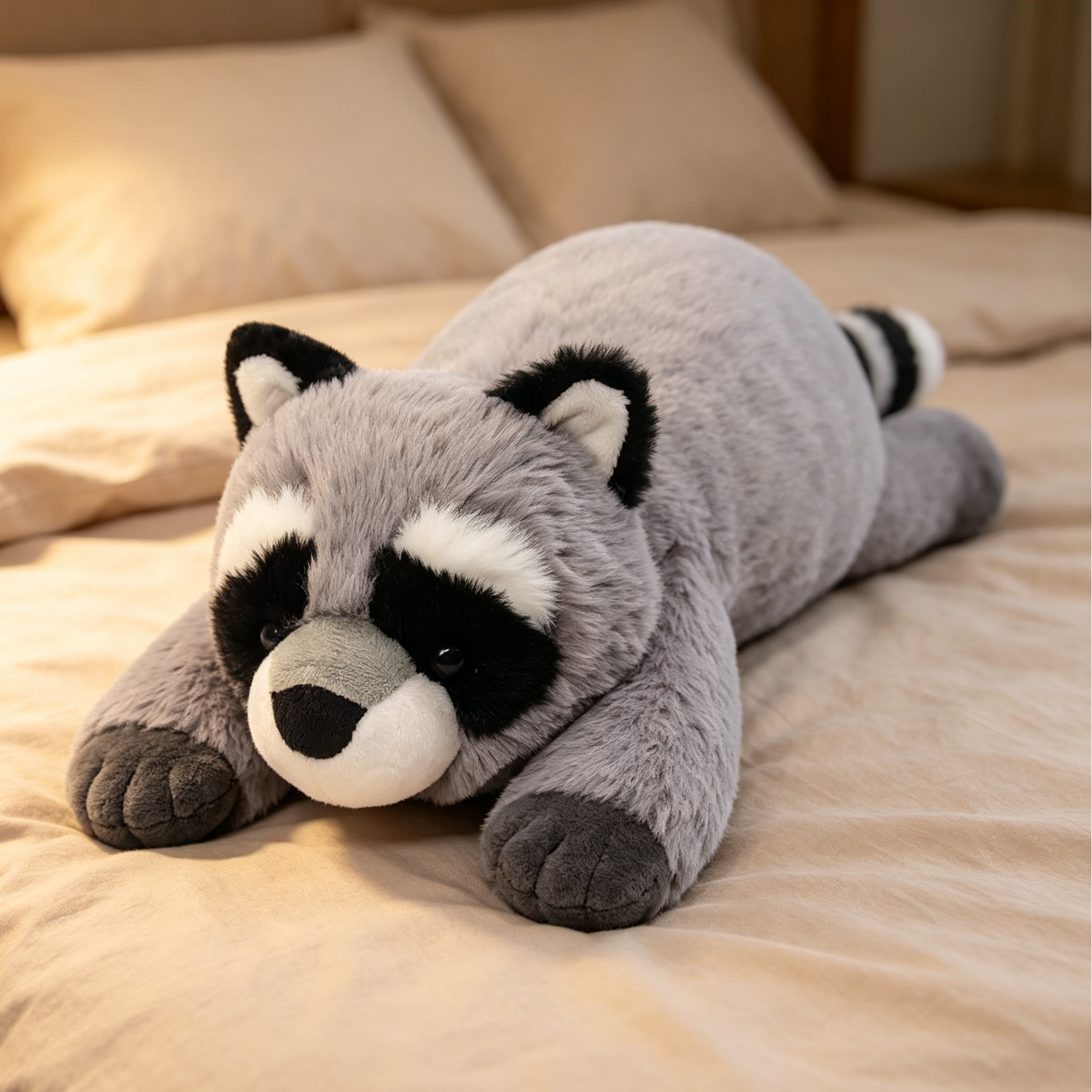 Cuddleluna Weighted Raccoon Plush Stuffed Animal